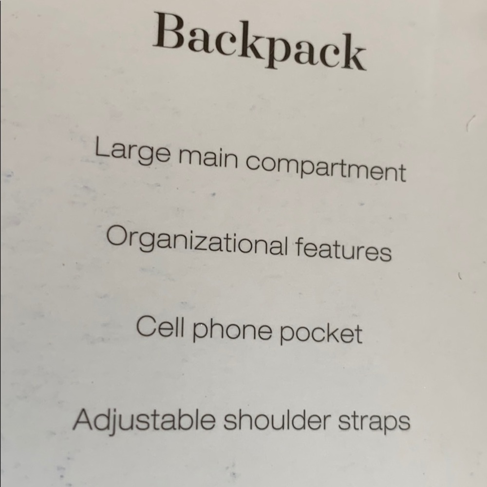 Adrienne Vittadini backpack NWT - Picture 14 of 15